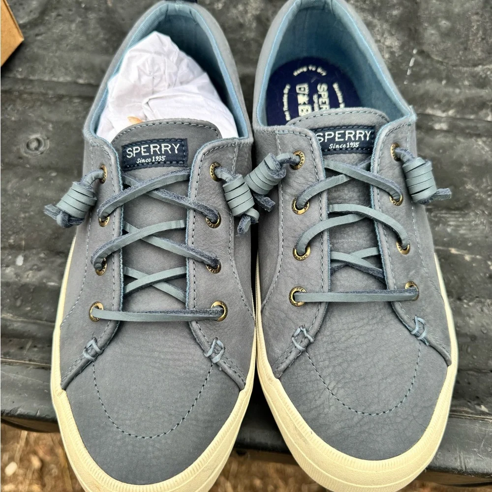 Sperry Women's Gray Boat Shoes - Picture 1 of 6